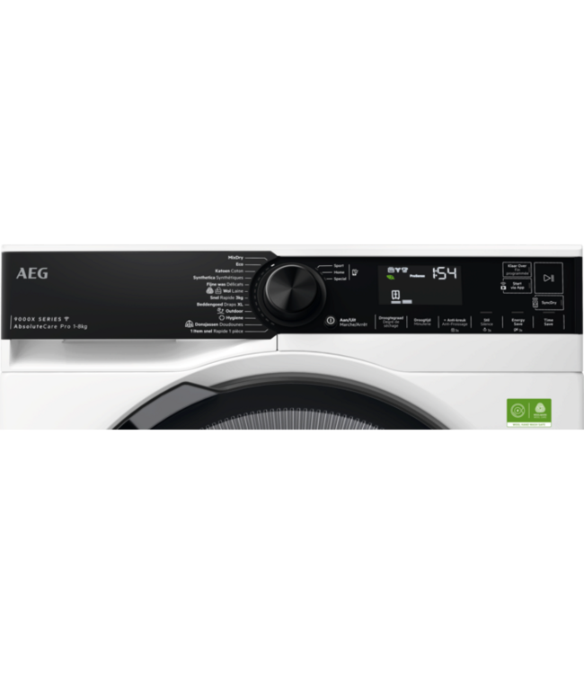 AEG 9000X AbsoluteCare® Pro - Warmtepomp Droger 8 kg  TR96CVC89