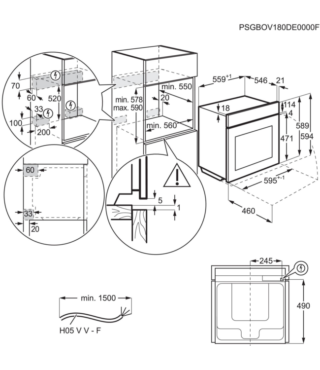 AEG 7000 MealAssist - Heteluchtoven met pyrolysereiniging TE8PB73ZAT
