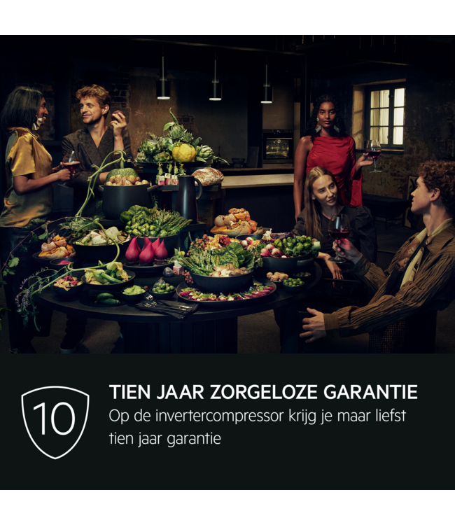 AEG 6000 TwinTech® NoFrost - Koel/vrieskast inbouw 178 cm  NSC6N18ZES