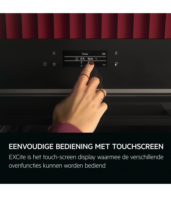 AEG 8000 MealAssist Heteluchtoven met magnetron NKK8N621B