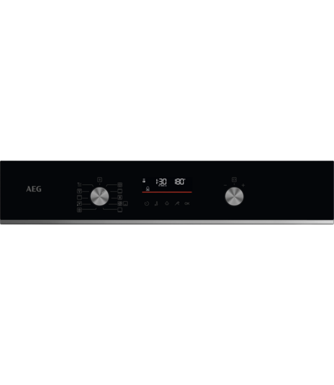 AEG 6000 SenseCook - Heteluchtoven met pyrolysereiniging OS6PB52WAB