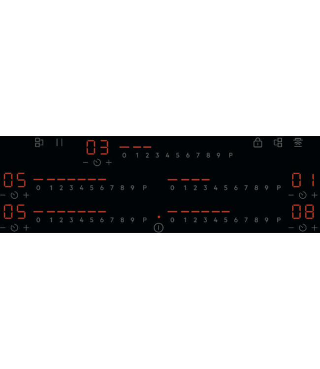 AEG 6000 MultipleBridge - inductiekookplaat, 90 cm NIK95N08FB