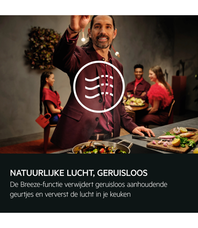 AEG 8000 AuroraTech - Eilandafzuigkap 90 cm met Hob2Hood GI87D91CB