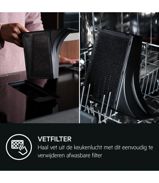 AEG Kookplaat met afzuiging - 6000 ComboHob met brugfunctie 80 cm  TH84CB03CB