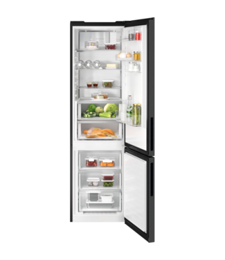 AEG AEG 8000 Cooling 360° - Koel/vrieskast vrijstaand 202 cm zwart rvs ORC8M362BL
