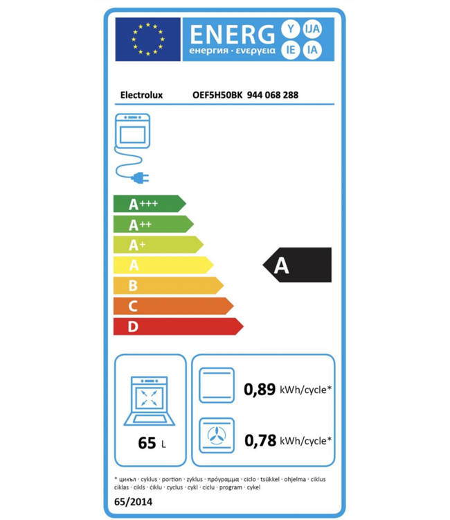Electrolux 600 SurroundCook - Heteluchtoven OEF5H50BK