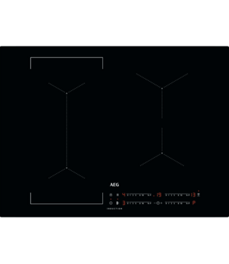 AEG AEG 6000 serie Bridge inductie Kookplaat 68 cm IKE74440CB