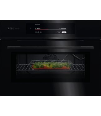 AEG AEG 9000 ProAssist - Heteluchtoven met magnetron CM9600B