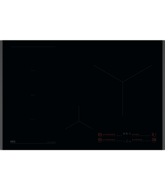 AEG AEG 6000 Flex Bridge - inductiekookplaat, 80 cm NII84R00FB