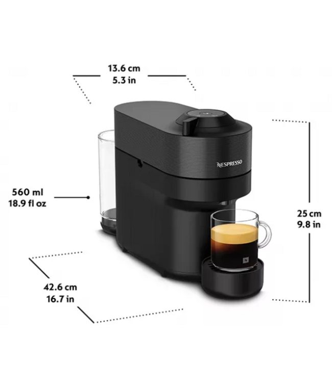 Delonghi Nespresso Vertuo Pop, zwart ENV90.B