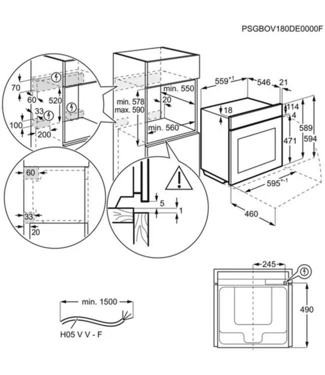 AEG 6000 serie SurroundCook Heteluchtoven BEK435020M