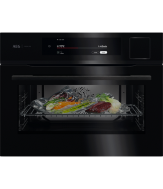 AEG AEG 9000 ProAssist met SteamPro - Combi hetelucht- en stoomoven  CS9900B