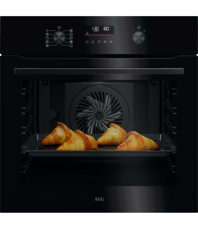 AEG 5000 SurroundCook met SteamBake Heteluchtoven met stoomondersteuning met pyrolysereiniging OA5PB40AK