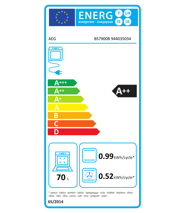 AEG 8000 MealAssist met SteamPro Combi stoomoven BS7900B