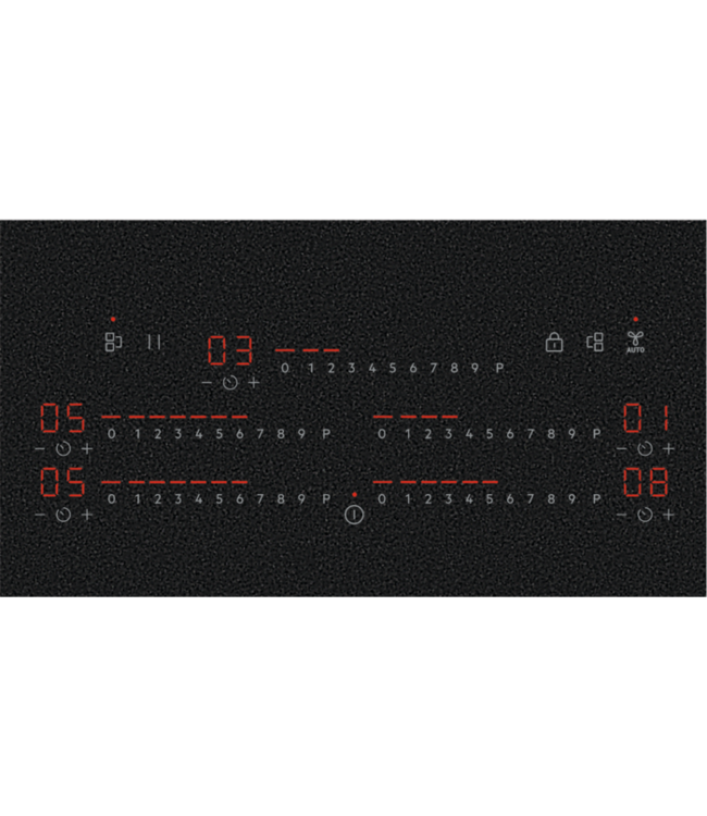 AEG 6000 serie MultipleBridge inductie SaphirMatt, 80 cm NIK85M00IZ