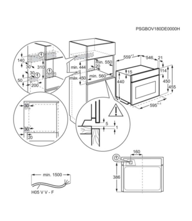 AEG combi hetelucht- en stoomoven KSK798280B