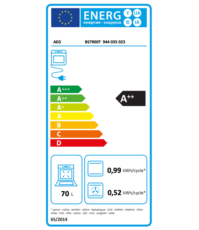 AEG 8000 MealAssist met SteamPro Combi hetelucht- en stoomoven  BS7900T