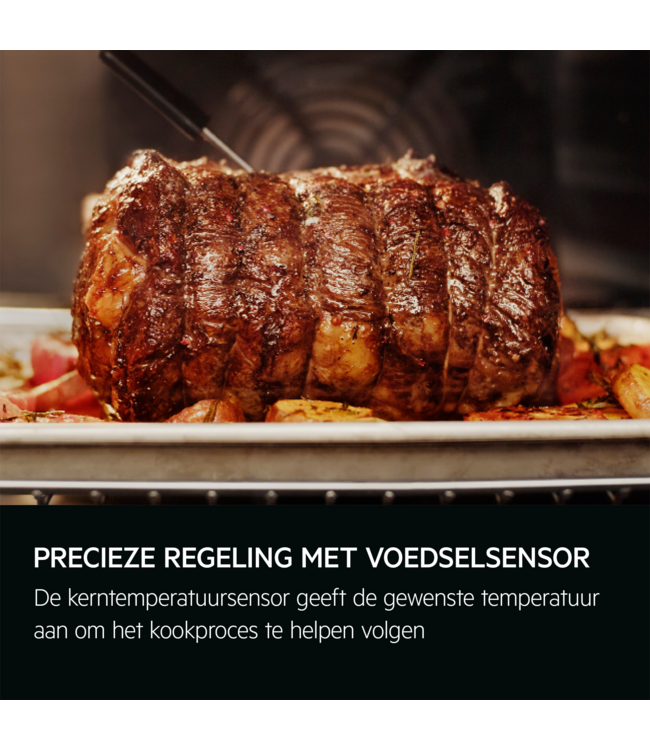 AEG 5000 SurroundCook met SteamBake - Oven met stoomondersteuning met pyrolyse, Zwart TA5PB53FAB