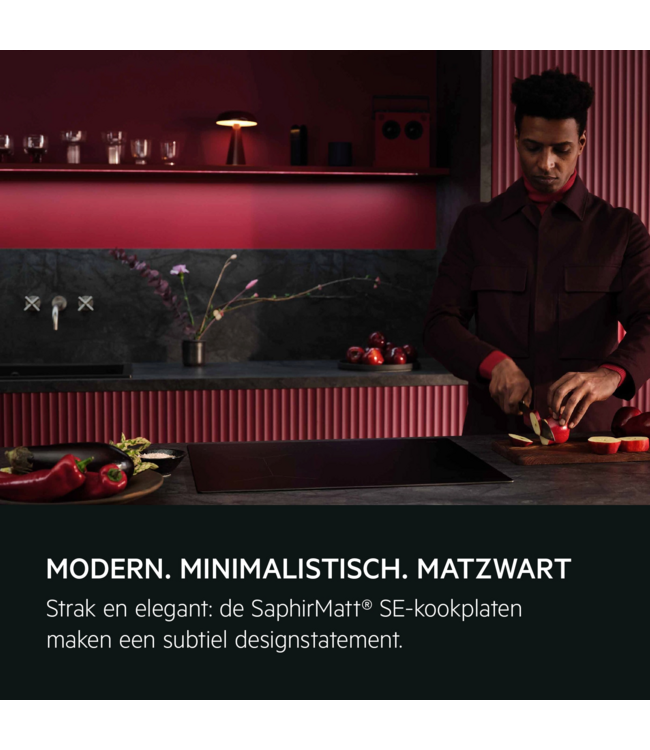 AEG 5000 Induction - inductiekookplaat, SaphirMatt® SE, 60 cm TO64IC0FIT