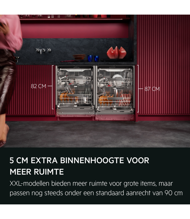 AEG 9000 XXL serie Inbouwvaatwasser ComfortLift® GX990XT