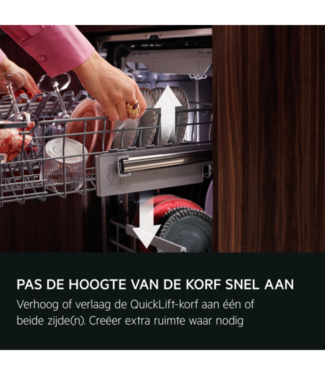 AEG 9000 XXL serie Inbouwvaatwasser ComfortLift® GX990XT