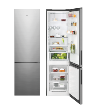 AEG AEG 7000 GreenZone+ - Koel/vrieskast vrijstaand 202 cm vingervlekvrije rvs ORC7P361CX