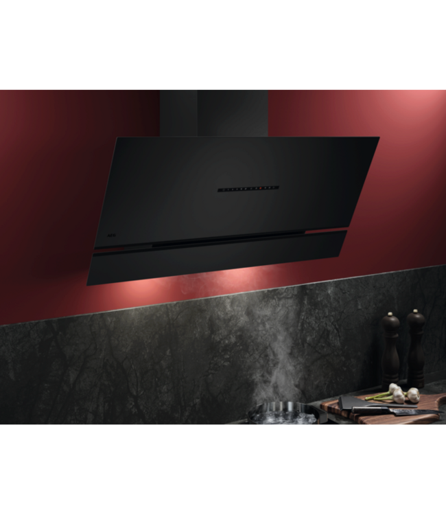 AEG 9000 AutoSense - Schouwafzuigkap 90 cm met Hob2Hood NDV9791AT