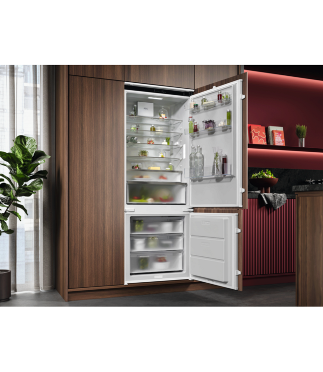 AEG 8000 NoFrost GreenZone+ Koel/vrieskast inbouw MaxiSpace 189.4 cm NSC8T751DS