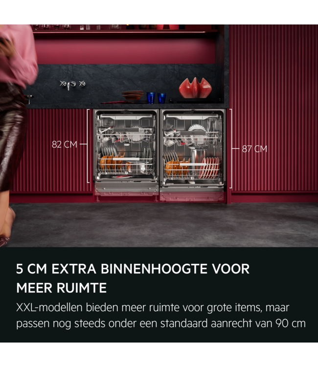 AEG 8000 XXL Max Inbouwvaatwasser GI8700C2SN