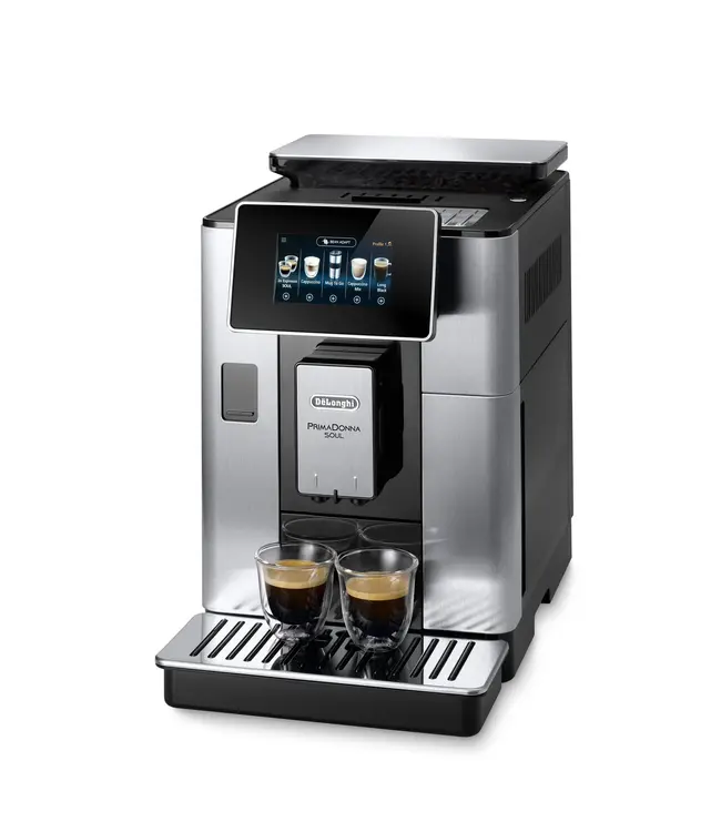 Delonghi ECAM610.74.MB PrimaDonna Soul volautomatische espressomachine