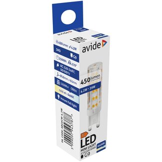 Avide Lightning  LED 4.2W G9 Kallvit 6400K