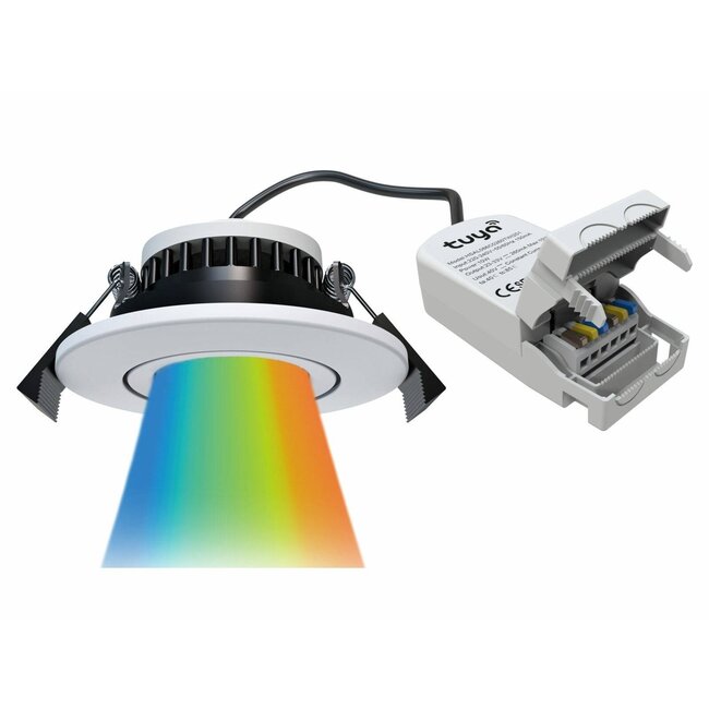LED Downlight 8W RGB+CCT IP65 Smart Tuya