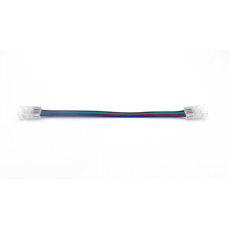 LED Labs  LED-kontakt PRO RGB 4-polig 10 mm 2-sidig med kabel