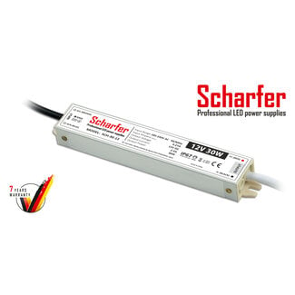 Scharfer  LED-strömförsörjning 12V 30W 2.5A IP67