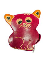 Wilma's Wereld Spaarpot leer kitten assorti - India
