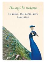 Zintenz Ansichtkaart Always be unique  / Be proud TL181