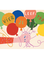 Zintenz Ansichtkaart Vier je leeftijd C139