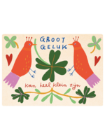 Zintenz Ansichtkaart Groot geluk kan  C138