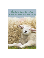 Zintenz Ansichtkaart The best time to relax TL178