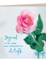 Zintenz Postkaart Begrensd is het leven - gaat uit assortiment