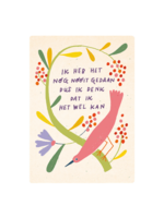 Zintenz Ansichtkaart Ik heb het nog nooit C127