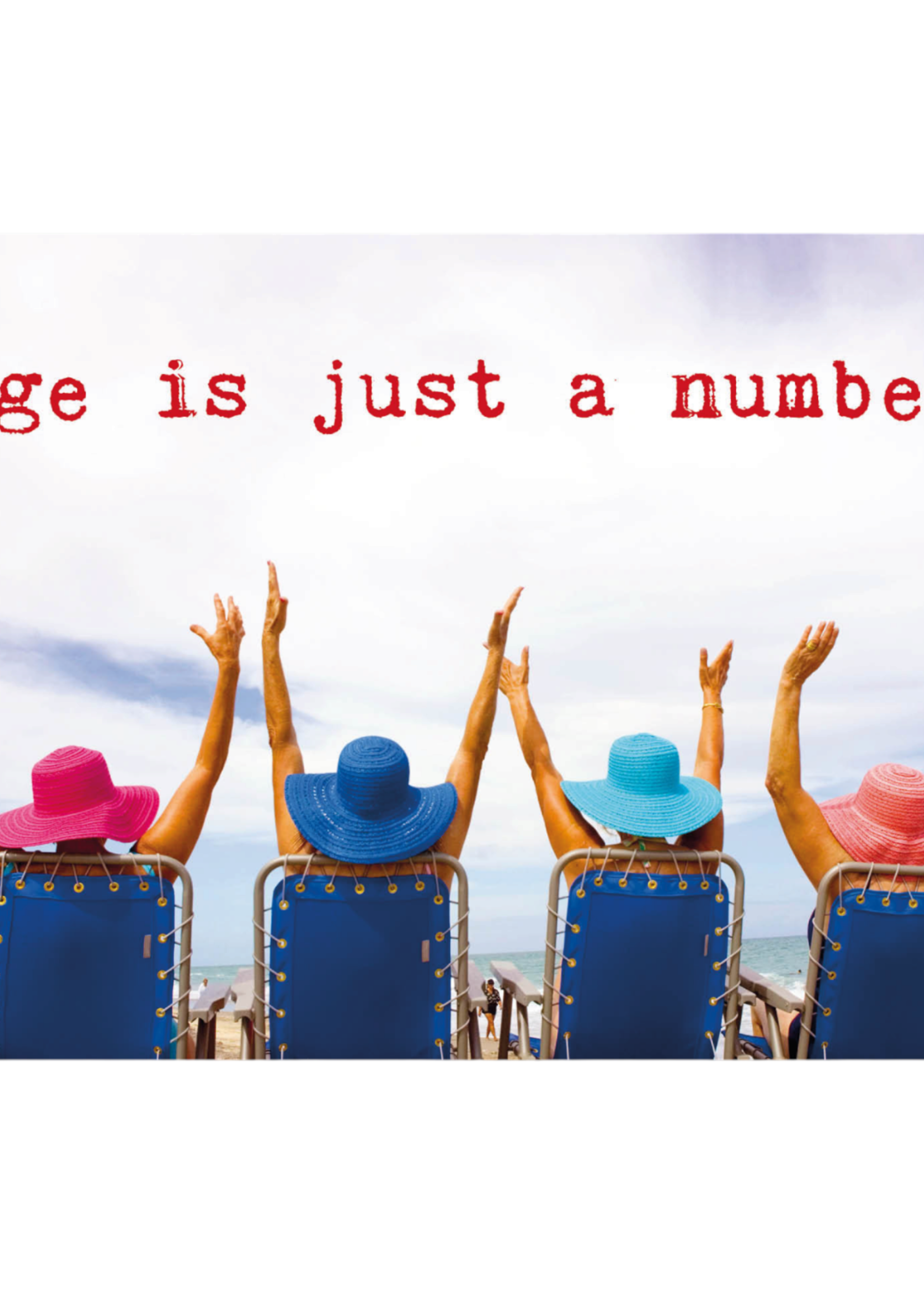 Zintenz Ansichtkaart Age is just a number TL 103