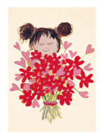 Zintenz Ansichtkaart Boeket bloemen HA20