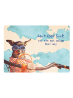 Zintenz Ansichtkaart Don't look back TL139