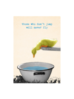 Zintenz Ansichtkaart Those who don't jump TL136