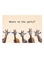 Zintenz Ansichtkaart Where is the party? TL129