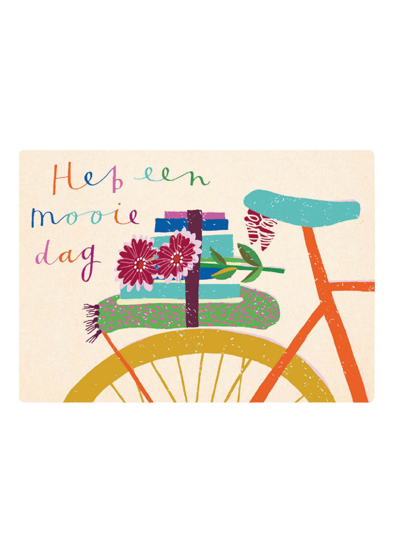 Zintenz Ansichtkaart Heb een mooie dag C03