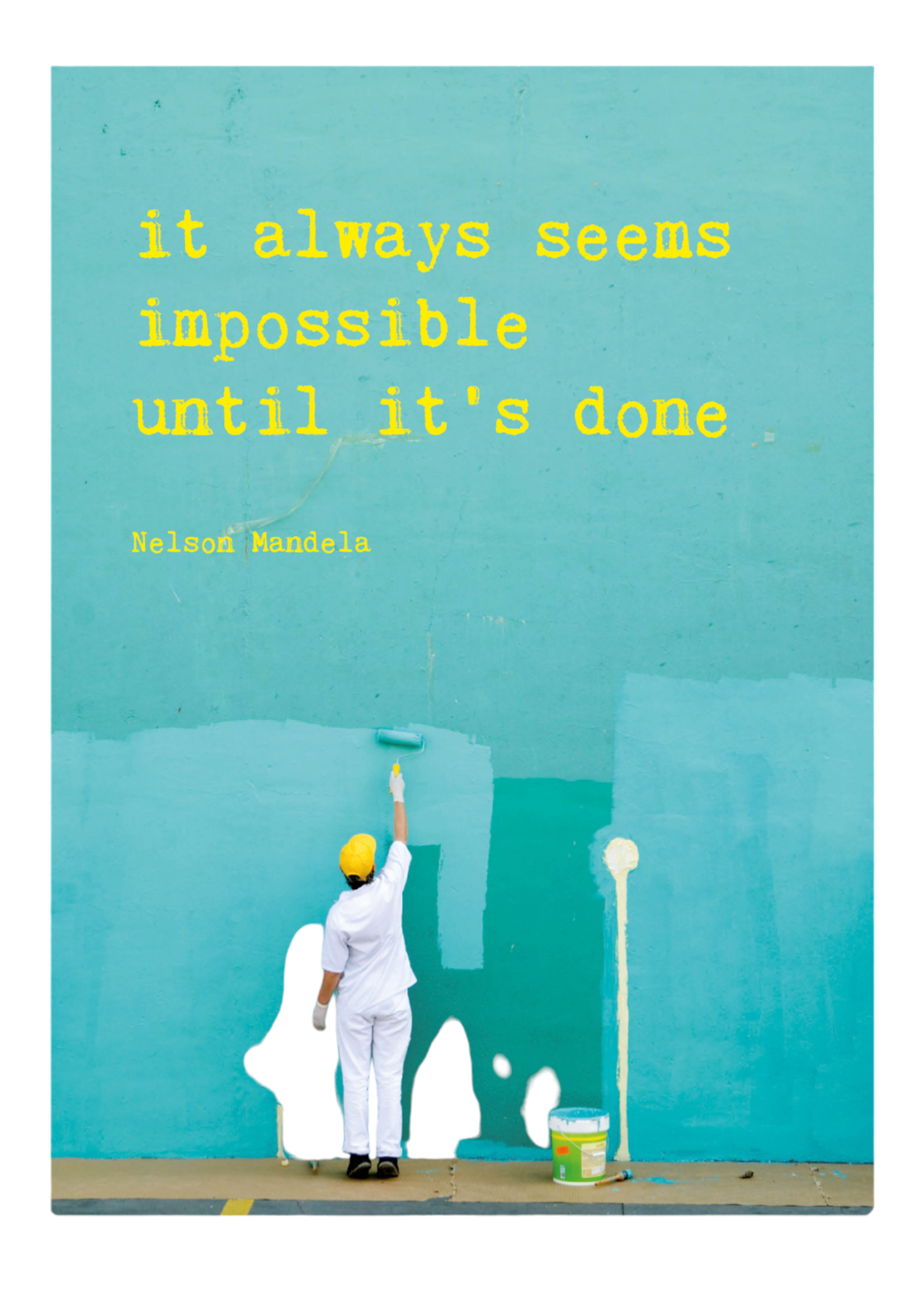 Zintenz Ansichtkaart It always seems impossible TL27