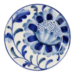 Return to Sender Schaaltje blue flowers design 3  ø11 cm - Thailand