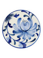 Return to Sender Schaaltje blue flowers design 1  ø11 cm - Thailand